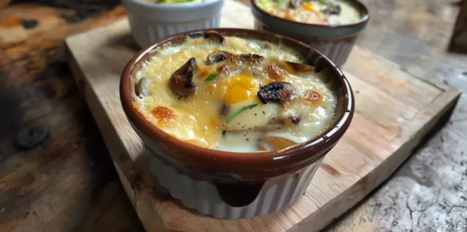 Œufs Cocotte Campagnards de Laurent Mariotte