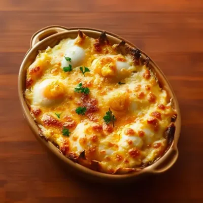 Œufs Durs Gratinés Savoureux et Réconfortants