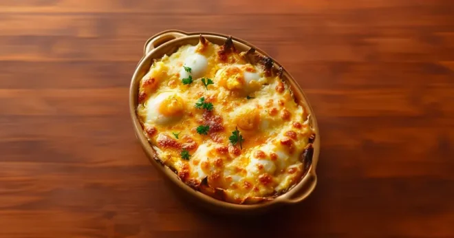 Œufs Durs Gratinés Savoureux et Réconfortants