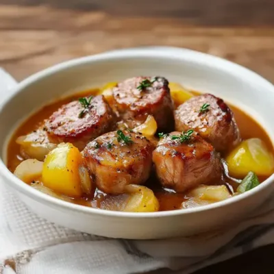 Paupiettes de Veau aux Oignons : Recette Savoureuse