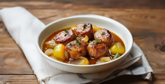 Paupiettes de Veau aux Oignons : Un Plat Savoureux et Confortable