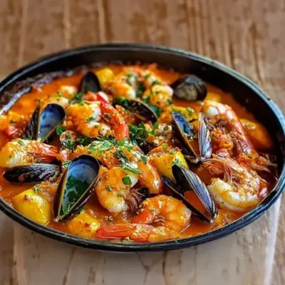Poêlée Espagnole aux Fruits de Mer Savoureuse