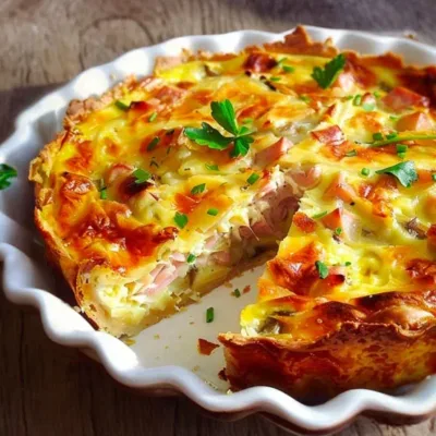 Quiche Thon Sans Pâte : Recette Facile et Savoureuse