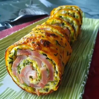 Roulés de Courgettes au Jambon : Recette Facile