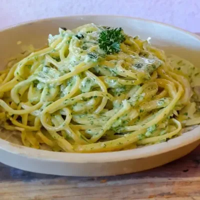Spaghetti à la Crème de Courgette Savoureux