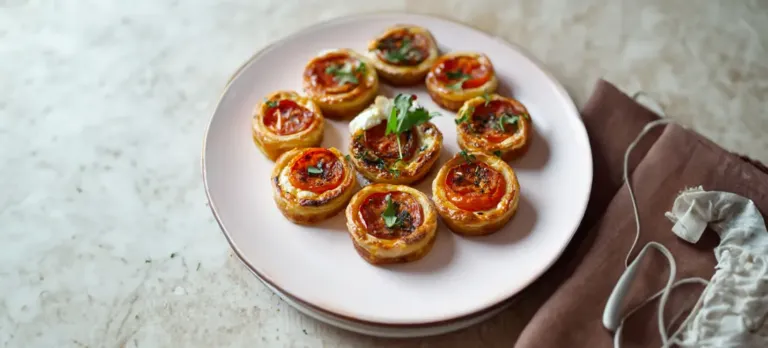 Tartelettes Chorizo Tomate Chèvre