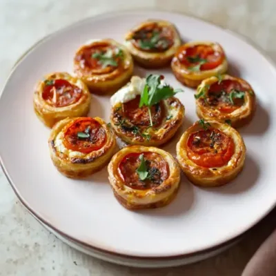 Tartelettes Chorizo Tomate Chèvre Savoureuses