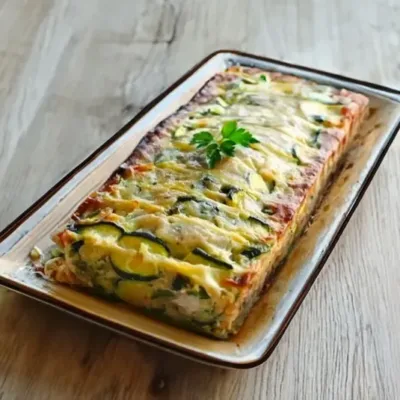 Terrine de Courgettes au Gruyère et Thon