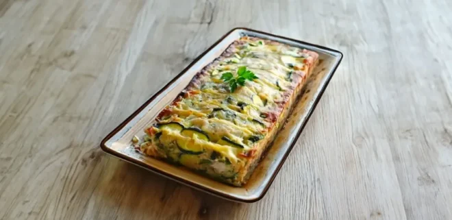 Terrine de Courgettes au Gruyère Râpé et Thon