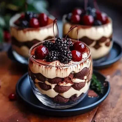 Tiramisu Forêt-Noire : Un Dessert Étonnant