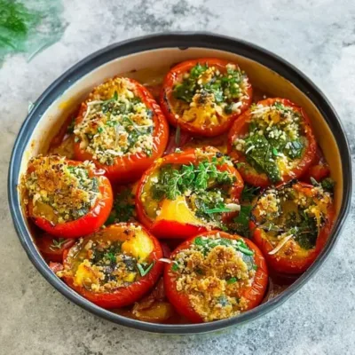Tomates à la Provençale : Saveurs Méditerranéennes