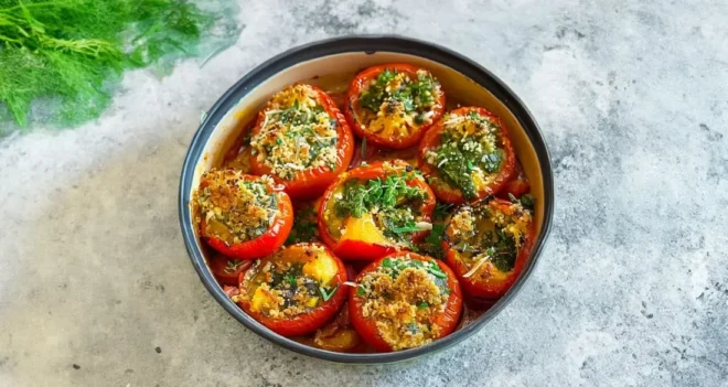 Tomates à la Provençale : Un Plat en Soleil et Saveurs Méditerranéennes