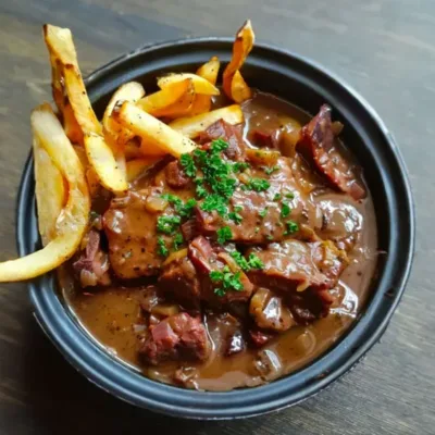 Carbonade Flamande Traditionnelle avec Frites