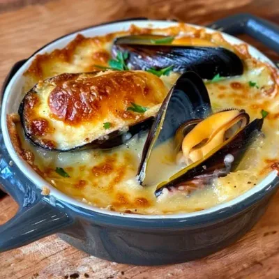 Cassolettes de Moules Gratinées : Un Festin Marin
