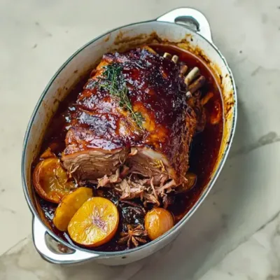 Cochon Confit à la Bière et Sirop d’Érable