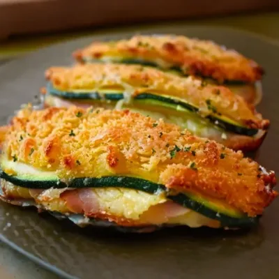Cordon bleu de courgette : une recette gourmande