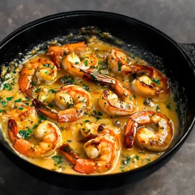 Crevettes au Lait de Coco et Ail : Recette Exotique