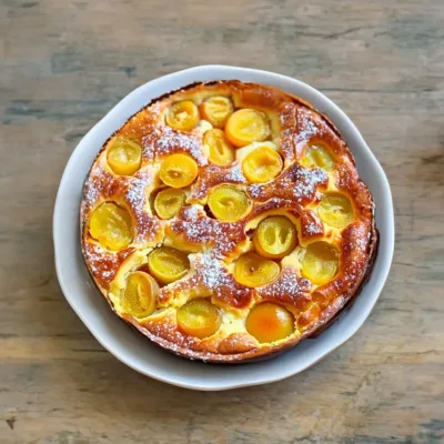 Clafoutis aux Mirabelles : Un Délice Français