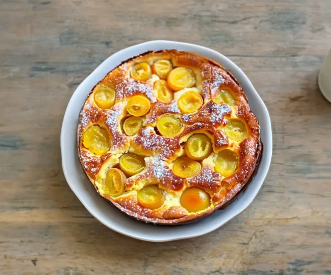 Délicieux Clafoutis aux Mirabelles
