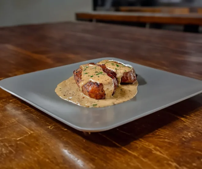 Filet Mignon Sauce Miel Moutarde