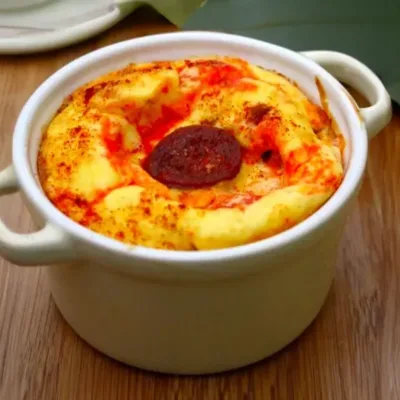 Flan aux Poivrons et Chorizo : Saveurs Ibériques