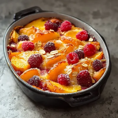 Gratin de Fruits Exotiques et Caramélisés