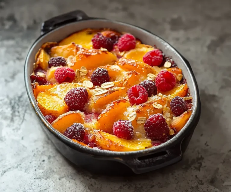 Gratin de Fruits Exotiques et Caramélisés