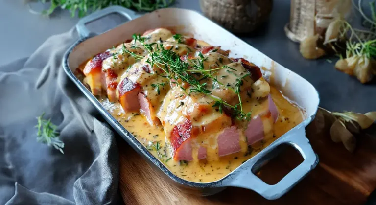 Jambon Blanc au Chablis : Une Recette Élégante et Réconfortante