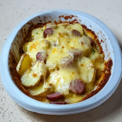 Morbiflette à la Saucisse de Morteau : Plat Réconfortant