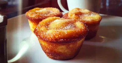 Muffins Pain Perdu à la Cannelle et au Sucre