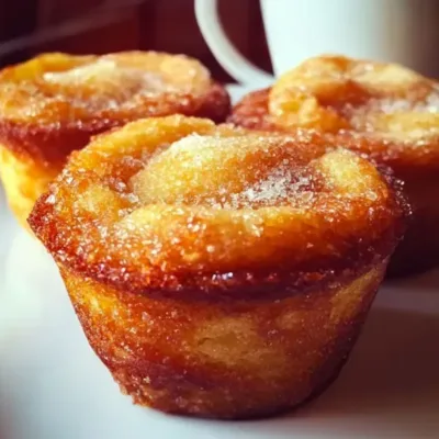 Muffins Pain Perdu à la Cannelle et au Sucre