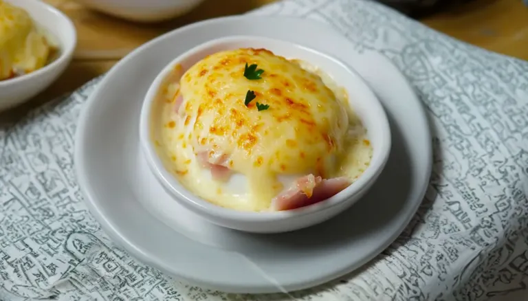 Œufs Durs au Jambon et Sauce Béchamel Fromagée : Une Recette Conviviale et Savoureuse