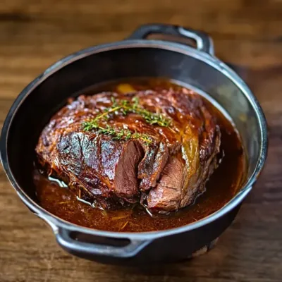 Paleron de Bœuf Mijoté en Cocotte, Recette Facile
