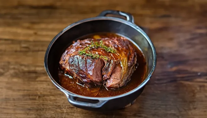 Paleron de Bœuf Mijoté en Cocotte, Extra Moelleux