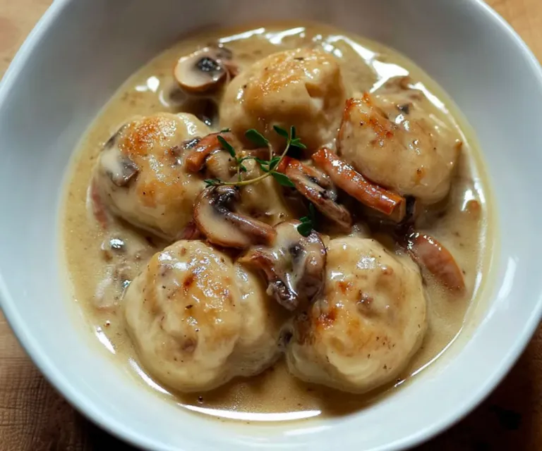 Paupiettes Crème et Champignons – Recette Tatagateau