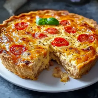 Quiche Sans Pâte au Thon et Tomate : Simple et Délicieuse