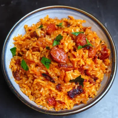 Riz au Chorizo et à la Tomate : Recette Savoureuse