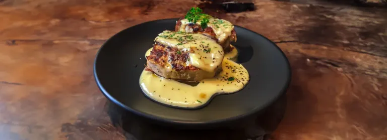 Rôti de Porc Fondant à la Sauce Camembert