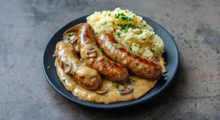 Saucisses de Toulouse Moutarde & Champignons