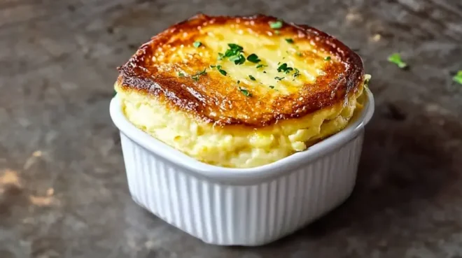 Soufflé de Pommes de Terre, Léger et Moelleux