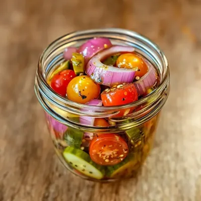 Tomates Cerises Marinées : Fraîcheur et Saveurs