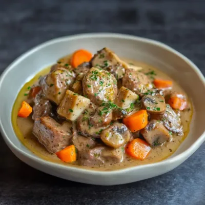 Blanquette de Veau Traditionnelle : Recette Crémeuse