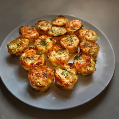 Bouchées Apéritives aux Poireaux et Saumon Fumé