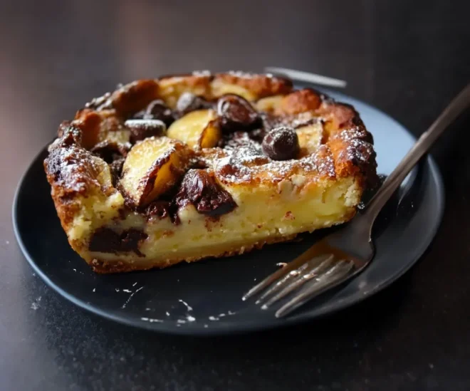 Clafoutis Moelleux Poires et Chocolat : Un Dessert Gourmand et Réconfortant