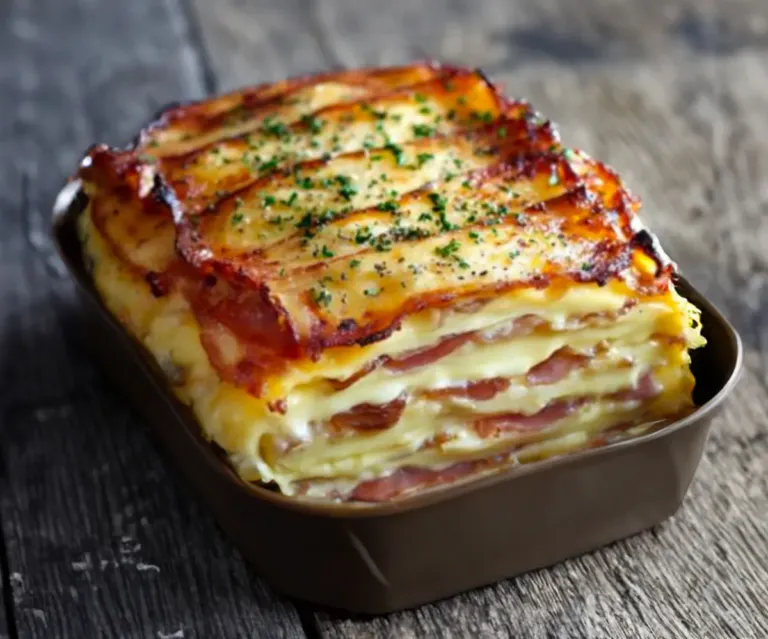 Croque Cake à la Raclette : Le Plaisir Gourmand et Fondant