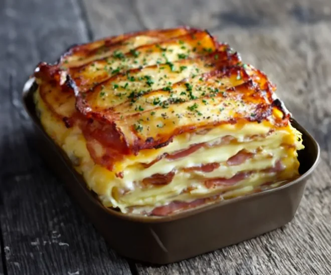 Croque Cake à la Raclette : Le Plaisir Gourmand et Fondant