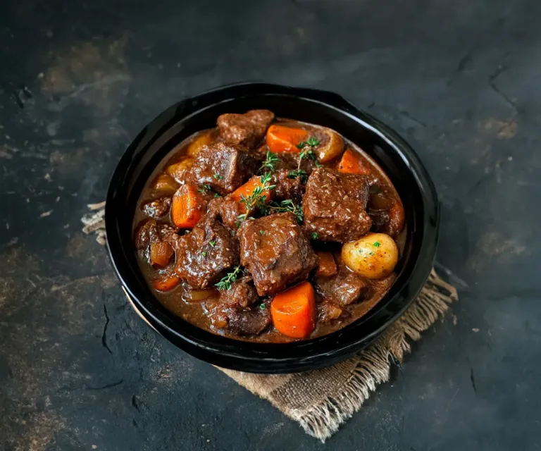 Daube de Bœuf à la Provençale : Un Plat Traditionnel Réconfortant