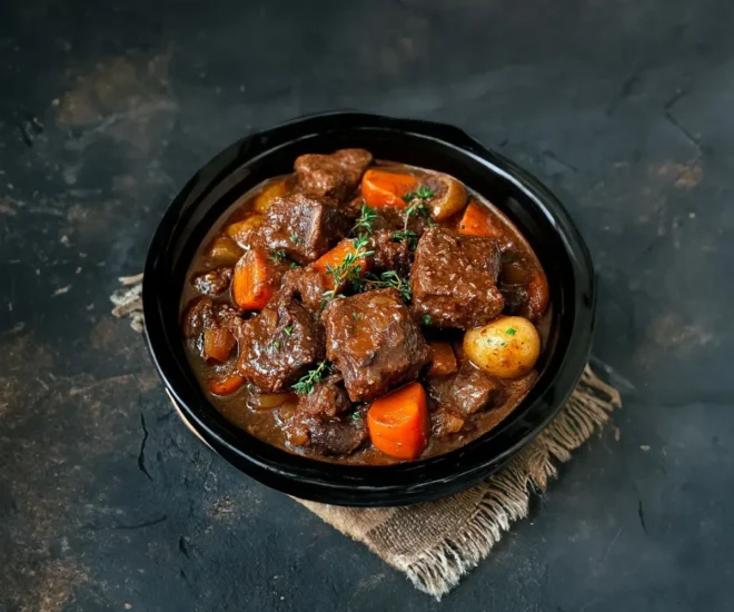Daube de Bœuf à la Provençale : Un Plat Traditionnel Réconfortant