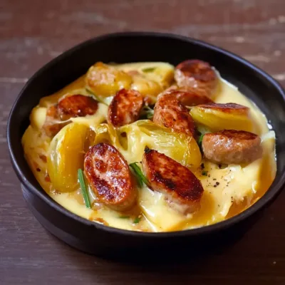 Fondue d’Endives aux Saucisses Fumées : Recette Savoureuse