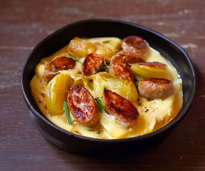 Fondue d’Endives aux Saucisses Fumées : Recette Confort et Saveurs